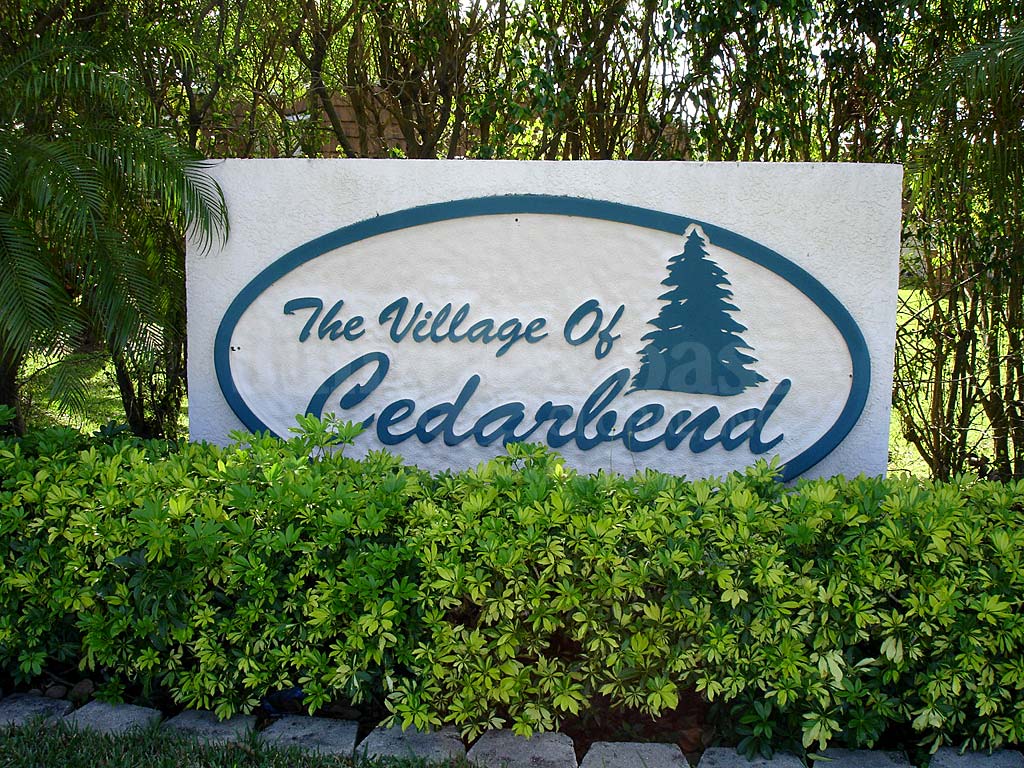 Village Of Cedarbend Signage